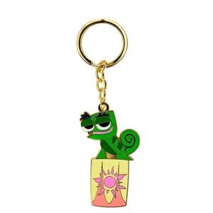 loungefly disney tangled pascal lantern keychain NWT
